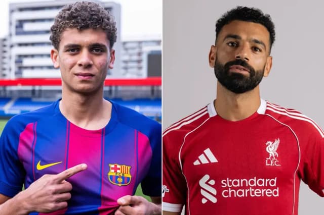 "صلاح الجديد" بقميص برشلونة.. المصري حمزة عبد الكريم يدخل التاريخ